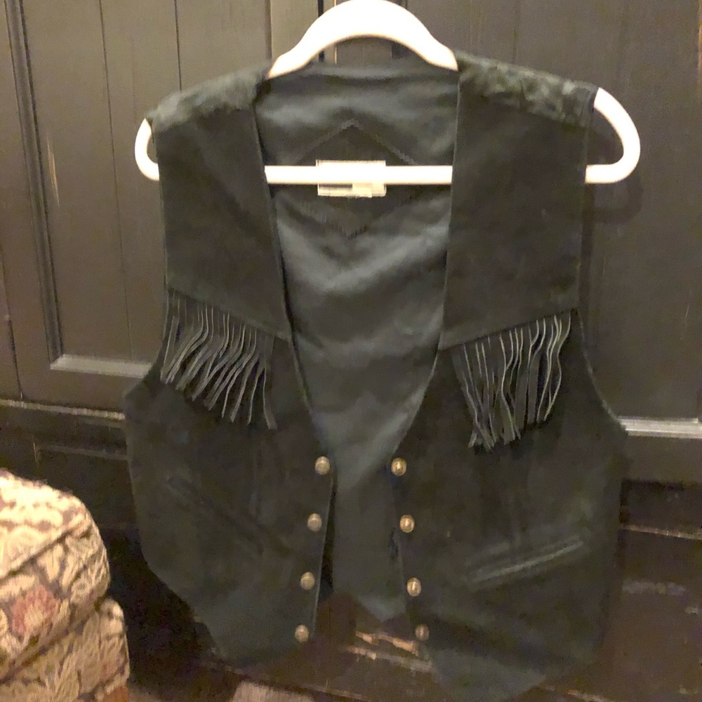 Suede Vintage Mona Mode vest